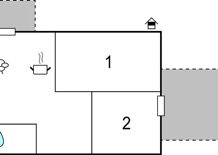 Daire Cozy In With Kitchen Schlotheim